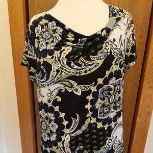 212 Collection short sleeve top